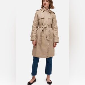 Kate Spade Ruffle Trench Coat